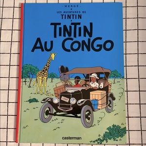 🇫🇷EUC! 1970 Vintage french TinTin hardcover